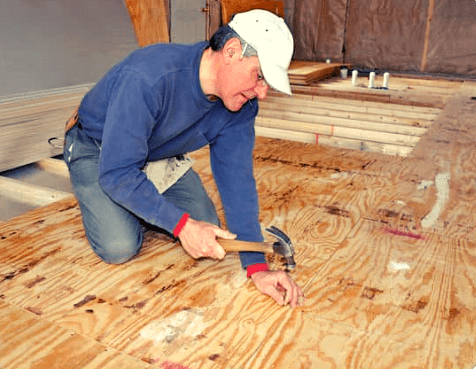 can treated plywood be used for subfloor? 2