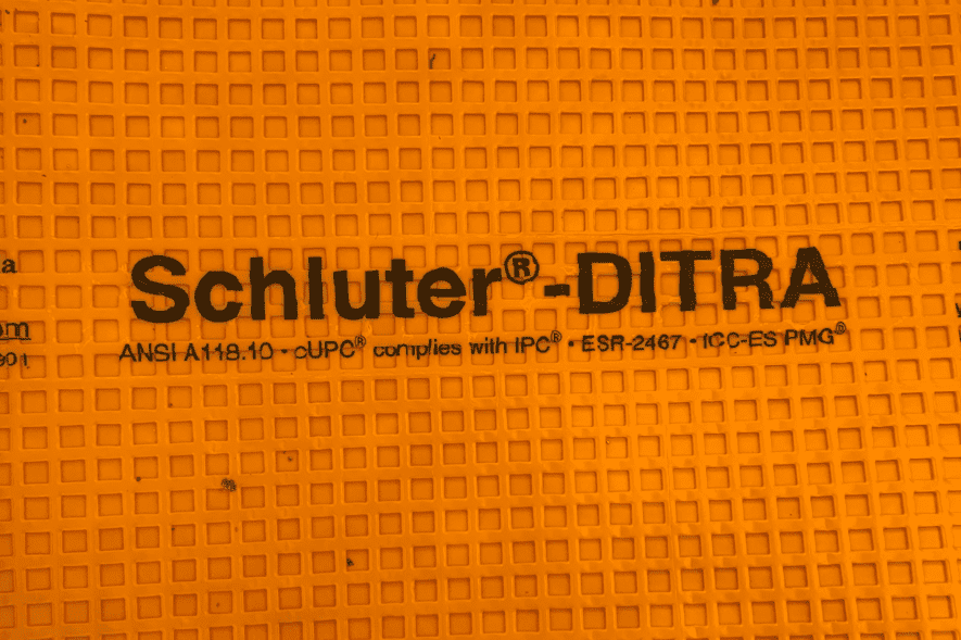 What is Schulter Ditra