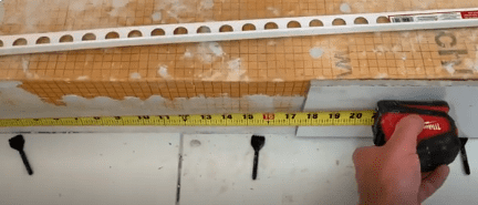 Dry Fit Your Shower Curb Tiles