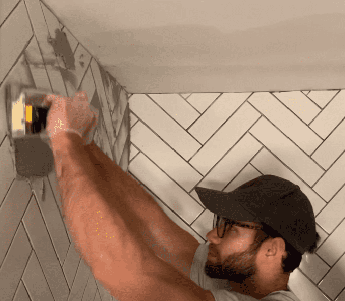 Apply Grout to the Walls