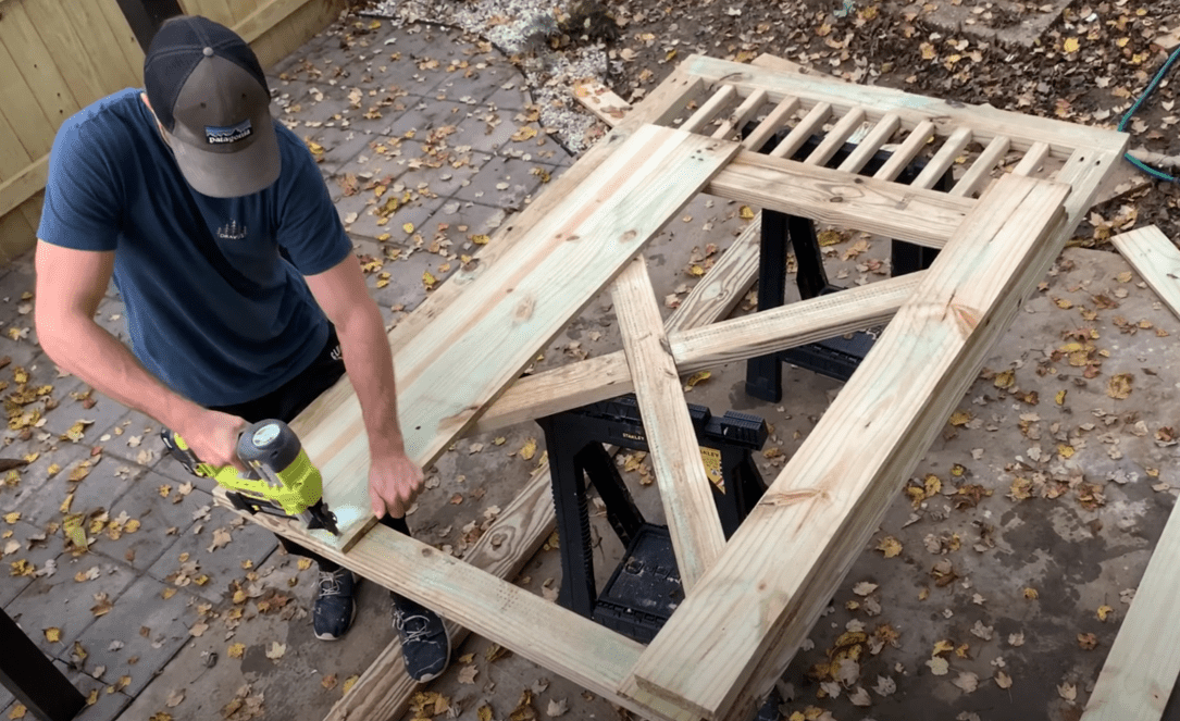 How To Build A Fence Gate 7 Steps With Pictures At Improvements