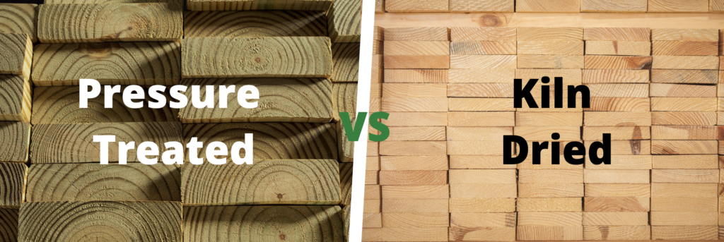 Pressure Treated VS Kiln dried lumber for basement walls