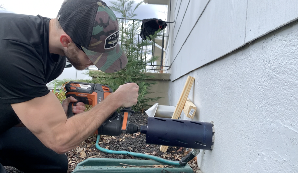 How to Core Drill Through Concrete