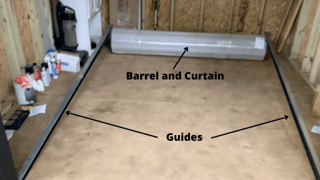 Roll Up Door Guides and Barrel Curtain