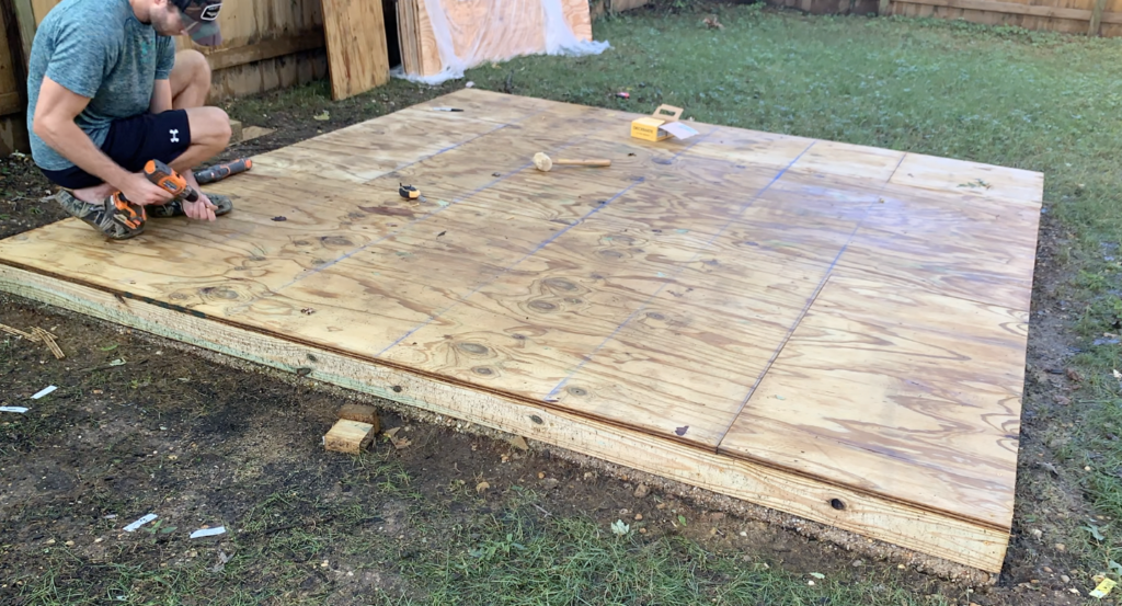 How to Build a Shed Floor Base (DIY Step-by-Step Guide) - AT Improvements