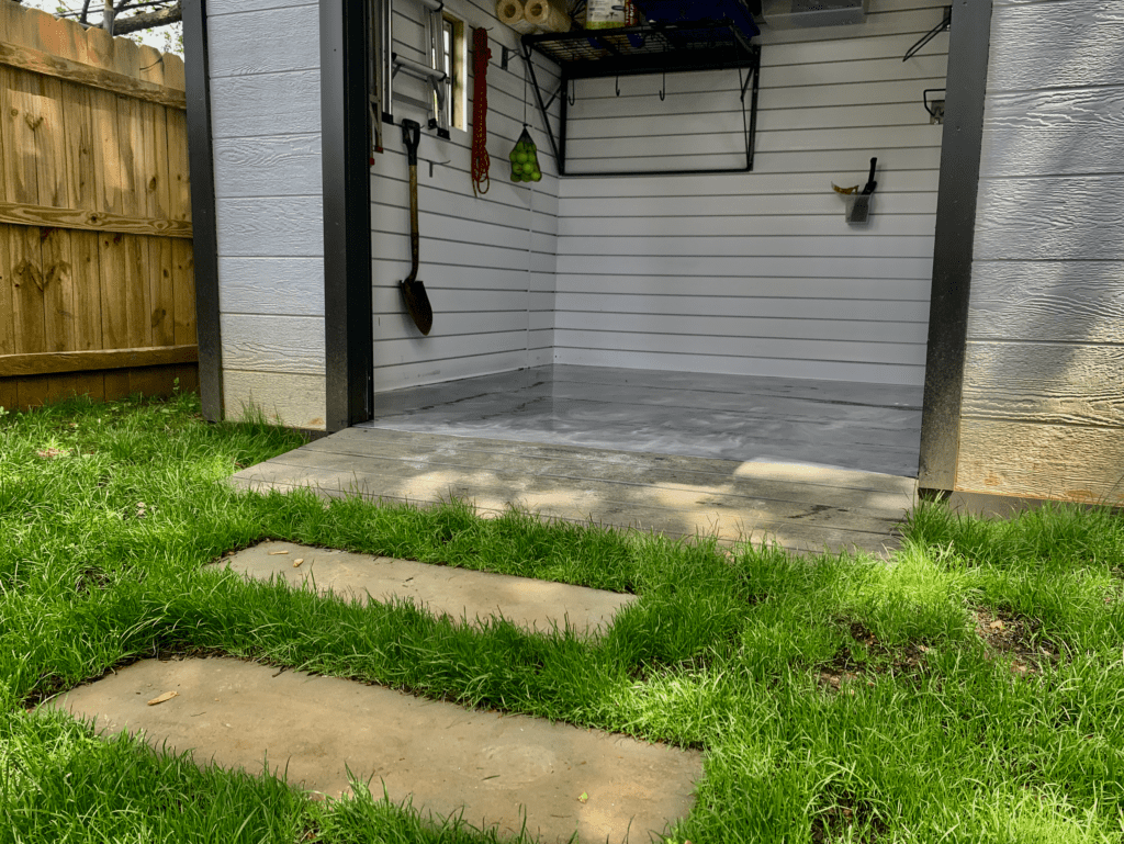 Completed Shed Ramp Project