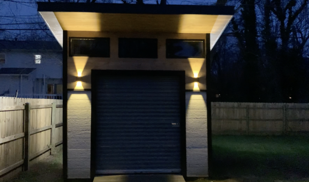 Completed Shed Electrical Project