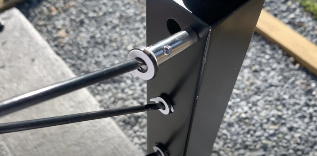 Install Railing Hardware as Needed