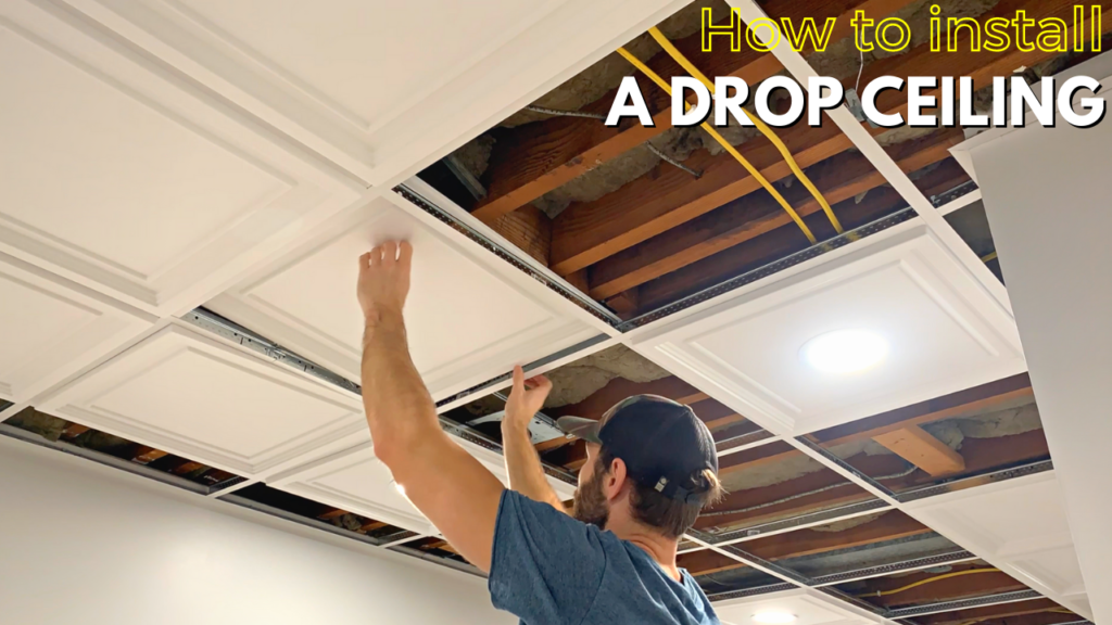 How to install a drop ceiling in a basement