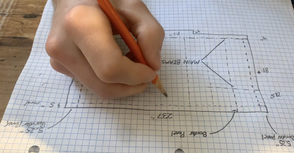Graph paper and a pencil can also be helpful when planning out your drop ceiling grid layout