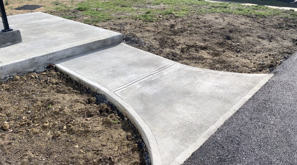 Completed Concrete Sidewalk Project!